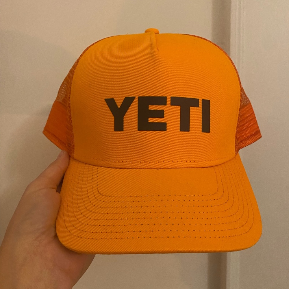 Orange Yeti Hat